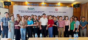 Trường Đại học Hùng Vương tổ chức Đào tạo, tập huấn nhân rộng mô hình chăn nuôi gà HAH-VCN thương phẩm chứng nhận VietGAHP thuộc Dự án Khuyến nông Trung ương năm 2024 tại tỉnh Phú Thọ